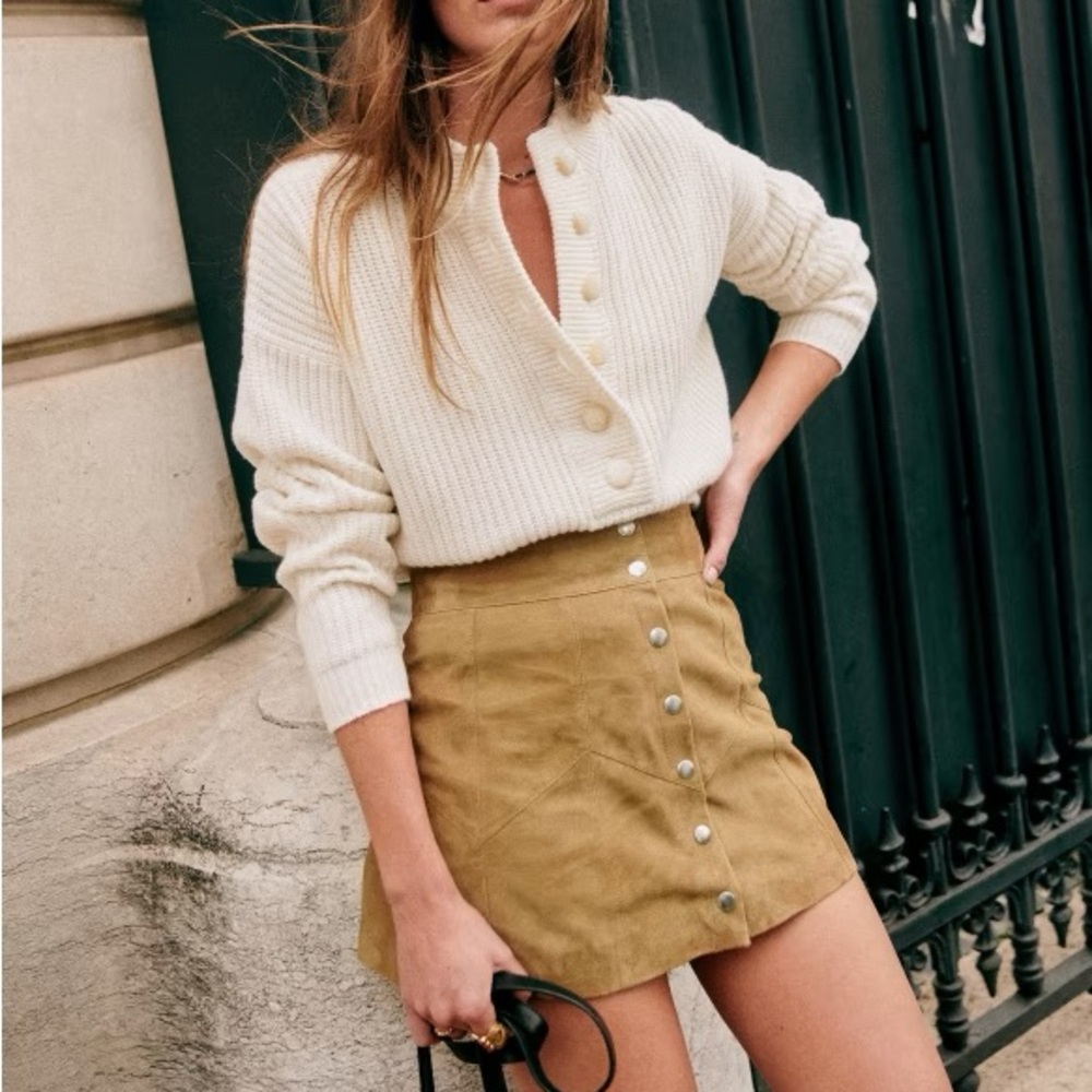 Sézane Jupe/Skirt Bellina